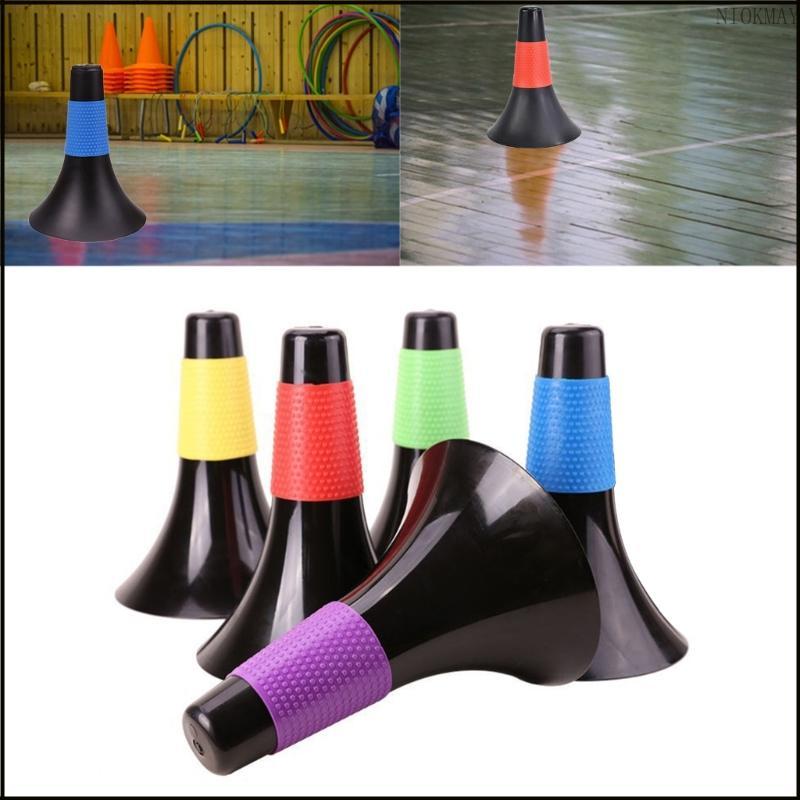 NIOK Agility Cones Sports Training Cones Field Marker Cones สําหรับบาสเก็ตบอลฟุตบอล