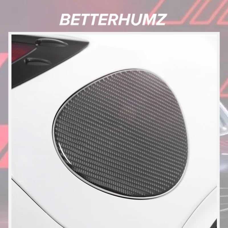 คาร์บอนไฟเบอร์สําหรับ Subaru BRZ/ Toyota GR86 2021- การใช้ถัง Petrol Cap Trim ป้องกันสติกเกอร์รถตกแต