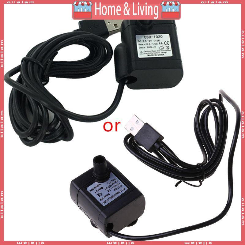 CI Mini Submersible Pump ปั๊มน้ําพุขนาดเล็ก 200L H สําหรับพิพิธภัณฑ์สัตว์น้ํา