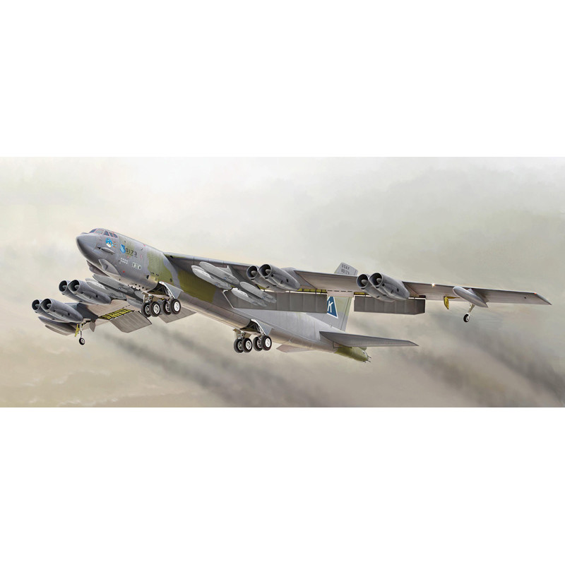 อิตาลี italeri 1/72 USA B-52G Bomber Same Temperature Layer Fortress 1378