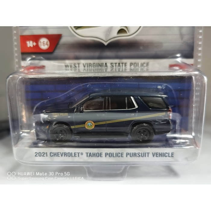 ไฟเขียว 1/64 2021 Tahoe Tahoe Police Car (PPV) -Sivrginia 30343