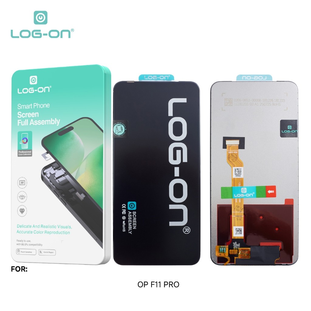LCD LOG-ON สําหรับ OPPO F11 PRO FULLSET TOUCHSCREEN 7 วัน TEST GUARANTEEE