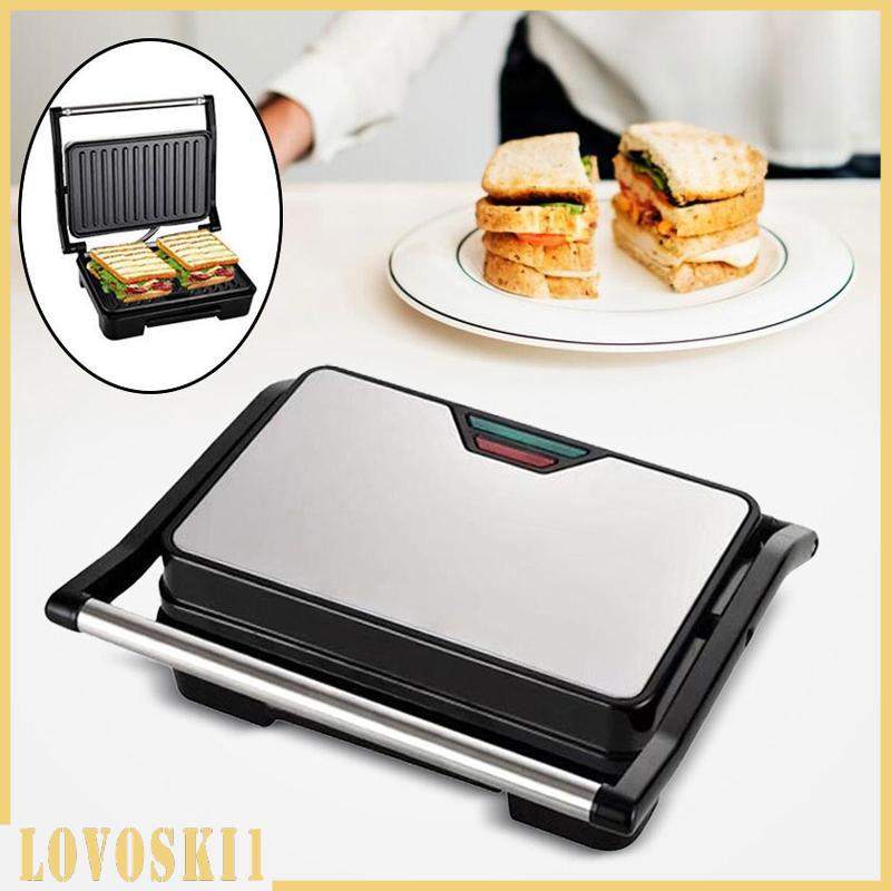 [Lovoski1] Electric Panini Press Compact Sandwich Press สําหรับขนมแซนวิชชีส
