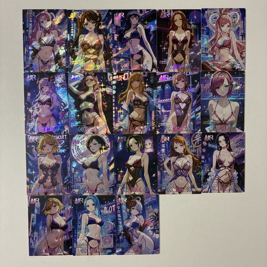 Dreamland 2 Bomb One Piece MR Set 18 ชิ้น One Piece Card One Piece Card Collection Card
