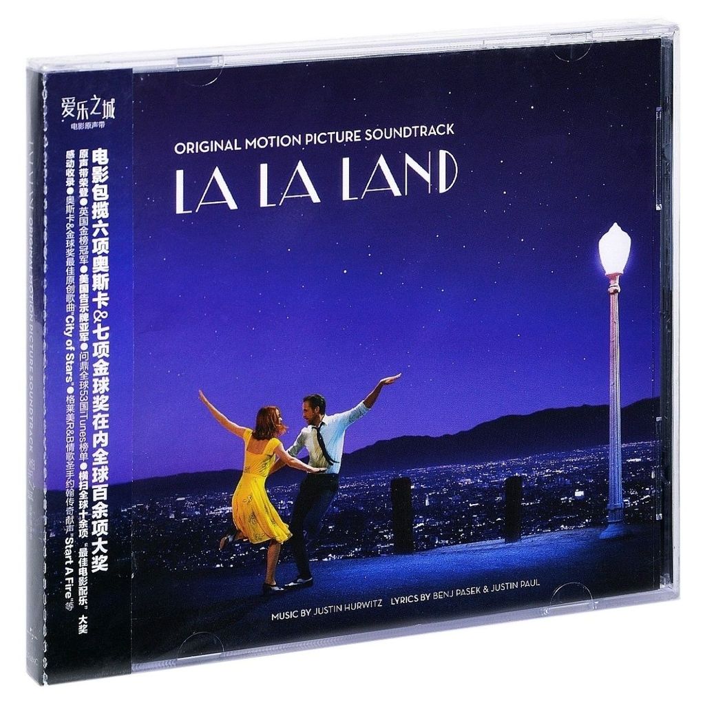 บันทึกของแท้ La La Land OST La Land OST เพลงประกอบต้นฉบับเพลง CD Disc 10214vk