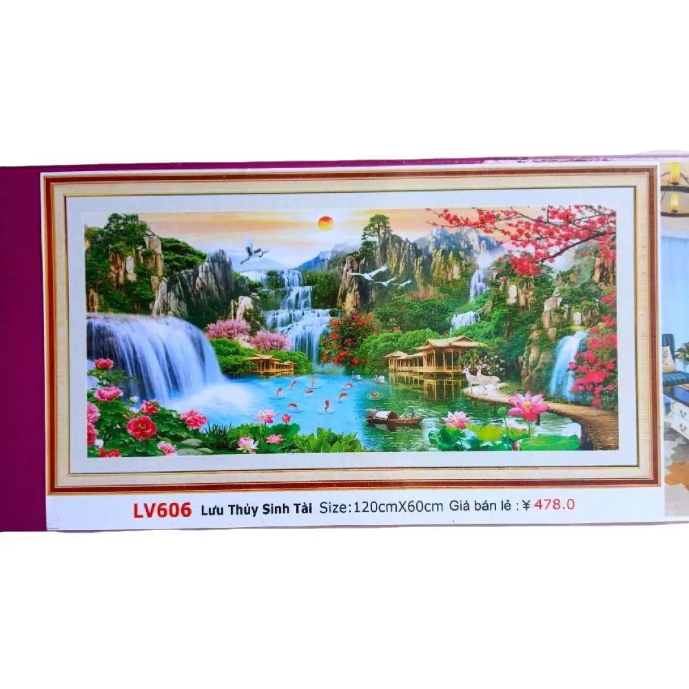 DIAMOND PAINTING LANDSCAPE OF AQUACULTURE LV606 LV607 (160 x 75cm) LV608 VS489