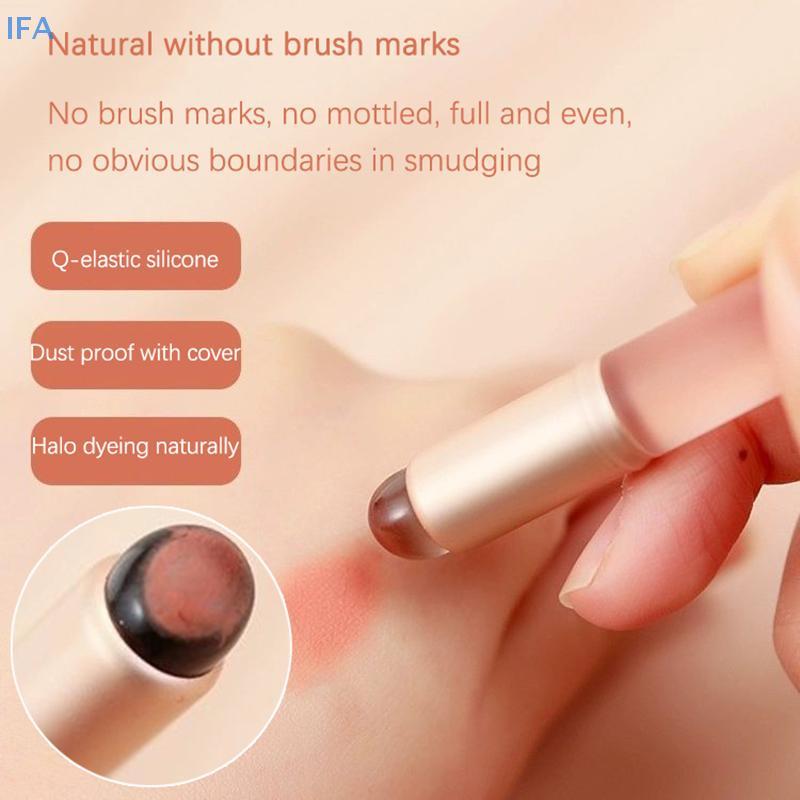 IFA มินิซิลิโคนแปรงลิปคอนซีลเลอร์ Brushe พร้อมฝาครอบ Lip Mask Applicators แปรงลิปกลอสลิปสติกแปรงแต่ง