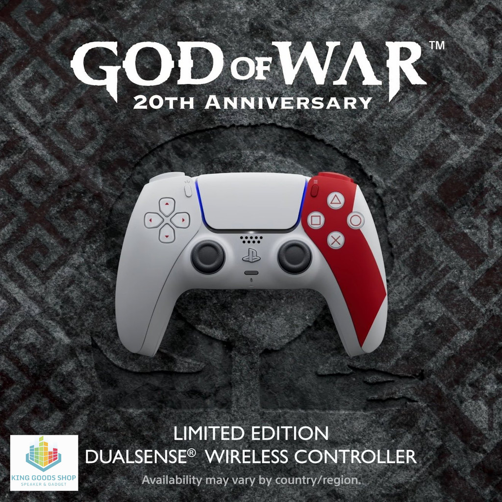 จอยเกมส์ PS5 Dualsense God of war 20th Aniversary ประกันศูนย์ไทย 1 ปี