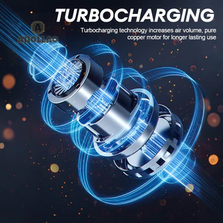 140000Rpm Violent Blower มอเตอร์ไร้แปรงถ่าน Mini Turbo Jet Fan พัดลมท่อมือถือ