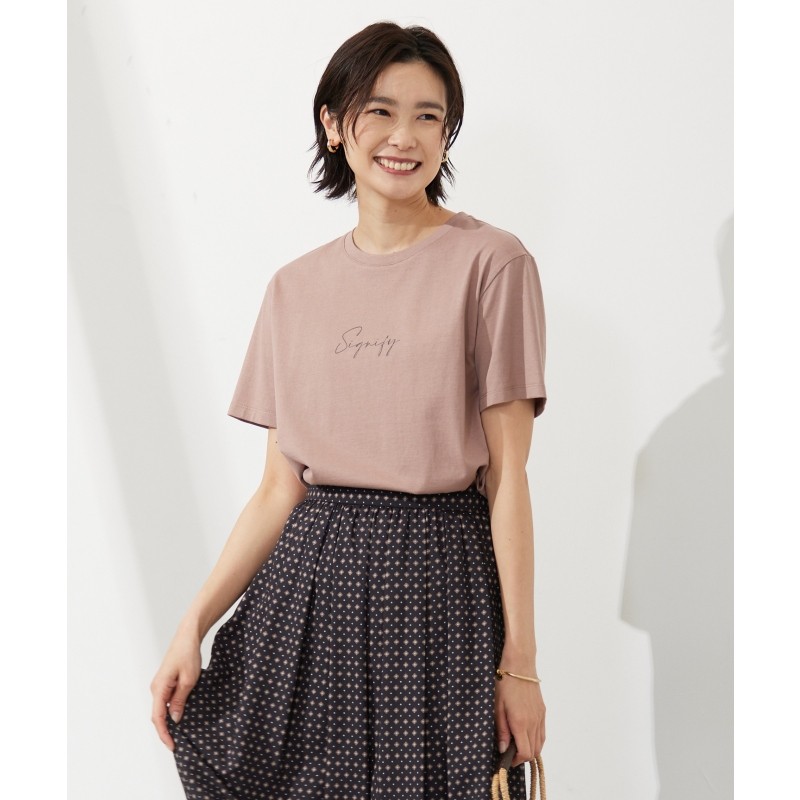 J.PRESS เสื้อยืดแขนสั้น สไตล์เรียบหรูสำหรับสตรี