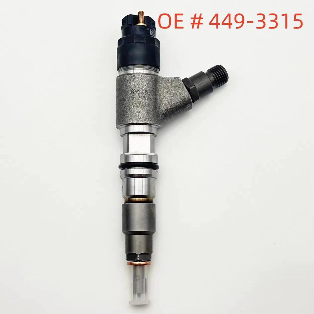 คุณภาพสูง ใหม่ 444-3315  4493315  หัวฉีดน้ํามันเชื้อเพลิงสําหรับเครื่องยนต์ 320D2 GC 318D2 320GX 318