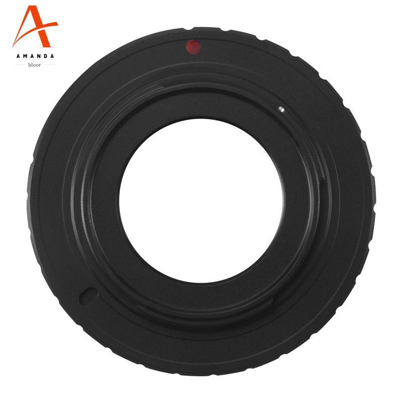 สีดํา 16 มม.C-Mount Cine เลนส์ภาพยนตร์สําหรับ 1 Mount J1 V1 J2 V2 J3 V3 J4 กล้องเลนส์อะแดปเตอร์แหวน 