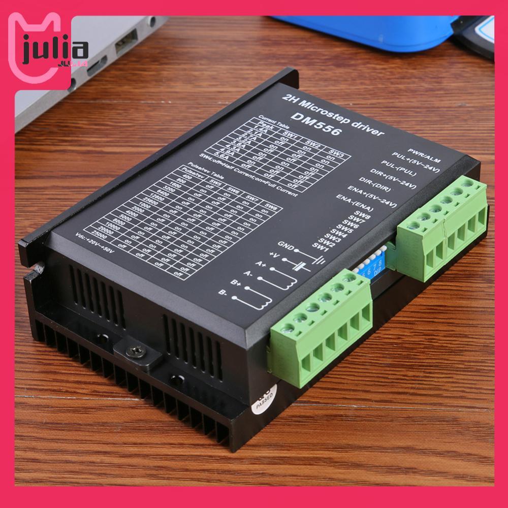 [Julia1.th] DM556 อุปกรณ์น้ําหนักเบา Stepper Motor Driver Digital Stepping Motor Controller สําหรับ 