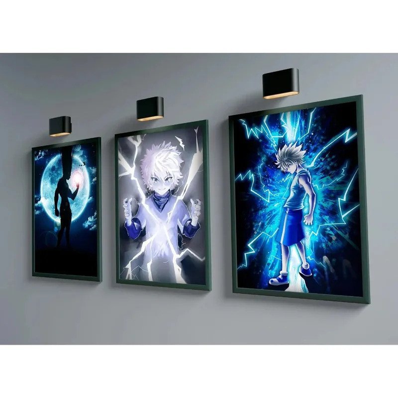 โปสเตอร์ anime Hunter X Hunter สไตล์คาวาอี้ สำหรับตกแต่งห้อง ZX2D