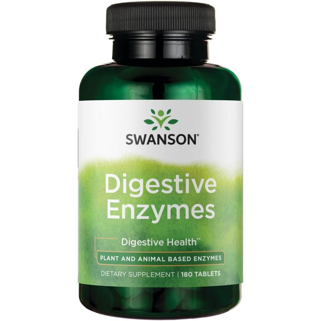 Swanson Digestive Enzyme 180 แคปซูล