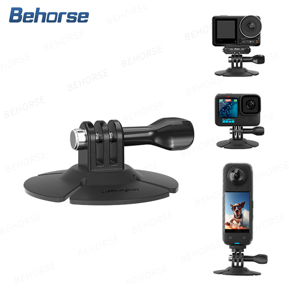 จักรยานหมวกกันน็อครถจักรยานยนต์คงที่ผู้ถือกาวยืดหยุ่นสําหรับ Insta360 Go Ultra X5 X4 Ace Pro 2 Ace Pro DJI Osmo 360 GoPro