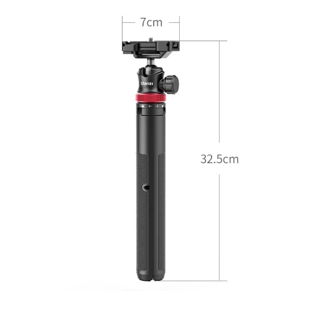 Ulanzi MT44 Extendable Vlog tripod monopod Comes With A Mobile Holder.