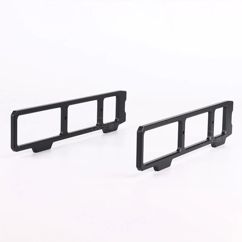 CNC อลูมิเนียมอัลลอยด์ Shield case Handle Carry Protector สําหรับ YAESU FT-891 วิทยุ FT891