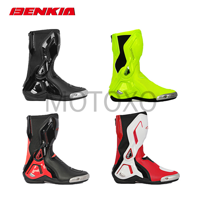 BENKIA HDF-SH208 รองเท้าขี่มอเตอร์ไซค์และแข่งแรลลี่ออฟโรด อากาศถ่ายเทสะดวก และทนทาน