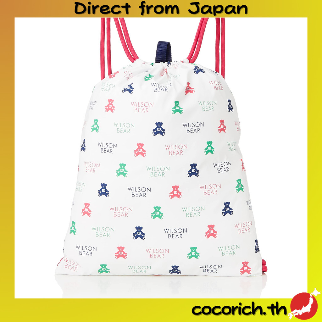 Wilson Tennis Badminton Tote Racket Bag One Bear Cinch Bag (ถุง cinch หนึ่งถุง) สี【Direct from Japan