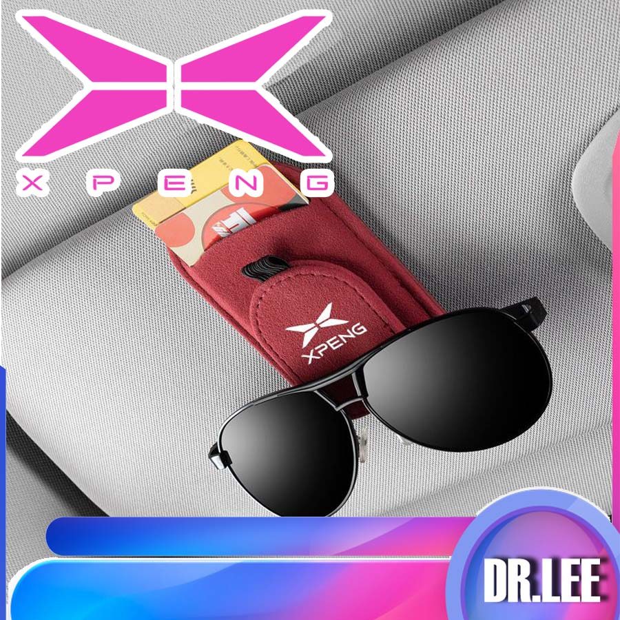 [READY]XPENG G6 Sun Visor Storage Glasses Clip Glasses Case XPENG X9 Body Kit Decoration X9 EV Auto 