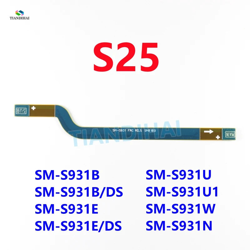 สัญญาณเสาอากาศสายบอร์ดหลักเชื่อมต่อเมนบอร์ด WiFi Flex สําหรับ Samsung Galaxy S25 S931B S931B/DS S931