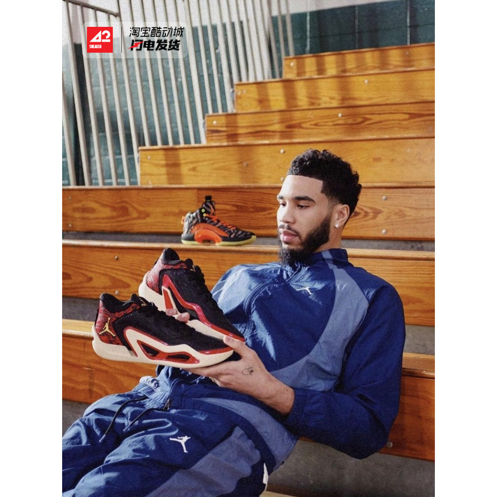 คลังสินค้าพร้อม 42 Sportsman Air Jordan Tatum 1 Tatum Generation รองเท้าบาสเก็ตบอลต่อสู้จริง DX5574