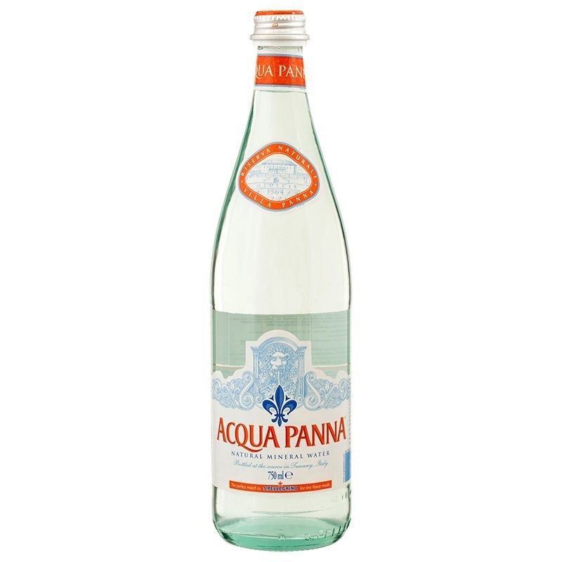อควาปานน่าน้ำแร่ธรรมชาติ 750มล. Acqua Panna Natural Mineral Water 750ml. [หมายเลขบาร์โค้ด 8002270018237 ]