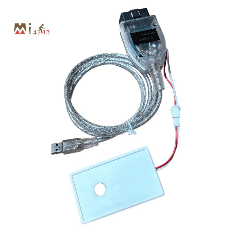 Mi4743i Tacho USB รุ่น V5.0 สําหรับ MCU 24C32 หรือ 24C64 Tacho USB V5.0 ECU ชิป Tunning เครื่องมือ V