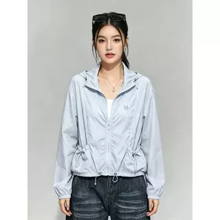 mayura stores No.Mei011 เสื้อคลุมแขนยาวกันแดดUV มีฮู้ดคลุมศีรษะ ผ้าบางเบาสวมใส่สบายไม่ร้อน ดีไซน์สวย เสื้อผ้าแฟชั่น