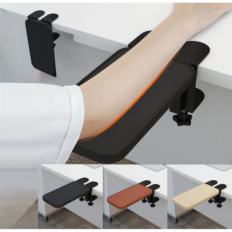 วางแขนรองรับโต๊ะคอมพิวเตอร์ที่วางมือรองรับข้อมือแผ่นรวางแขนแบบหมุนได้ arm rest