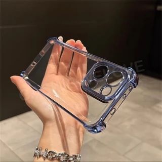 เคสโทรศัพท์ สำหรับรุ่น Oppo Reno16 Reno16F Reno16Pro 5G 2026 เคส หรูหรา ขอบสี เงา กันกล้อง กันกระแทกมุม 021