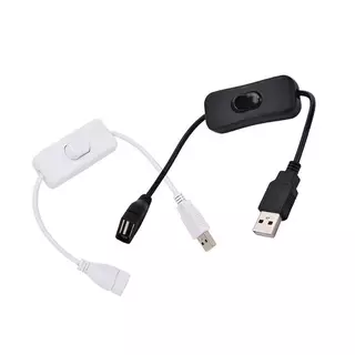 [ใหม่] สาย USB พร้อมสวิตช์ควบคุมไฟสําหรับ Raspberry Pi USB On Off Toggle [TH]
