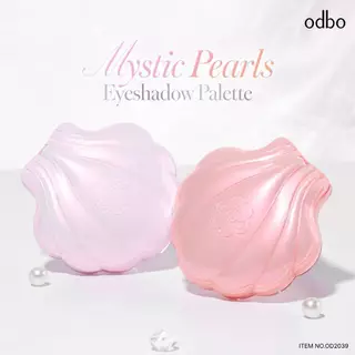 ♦️ของแท้·ส่งด่วน·ถูก♦️Odbo Mystic Pearls Eyeshadow Palette #OD2039 โอดีบีโอ มิสติก เพิร์ล อายแชโดว์ พาเลตต์ x 1ชิ้นdayse