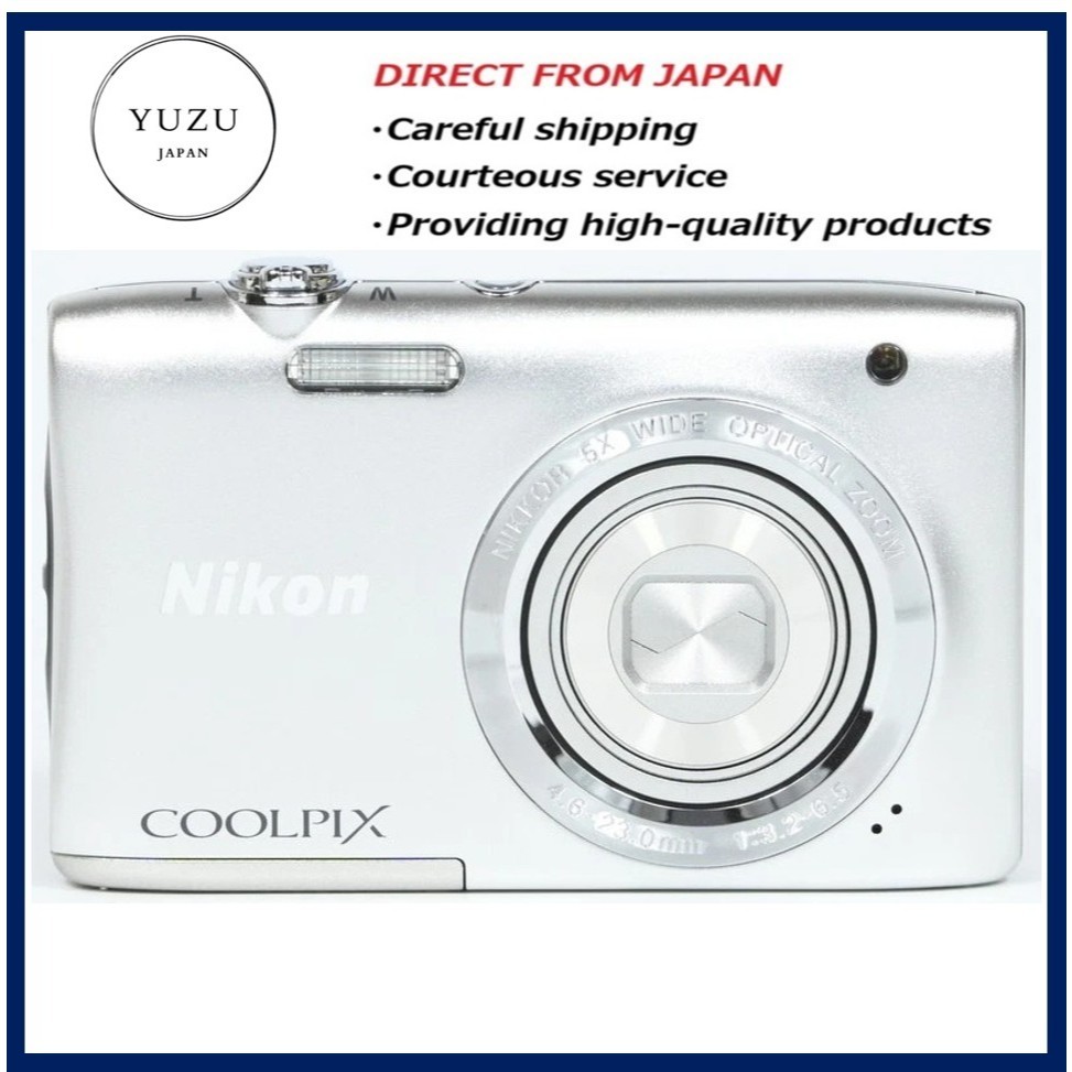 Pre-owned Product Nikon COOLPIX S2900 20.0MP Digital Camera Silver 5x Zoom Y2K CCD Retro Vintage Tes