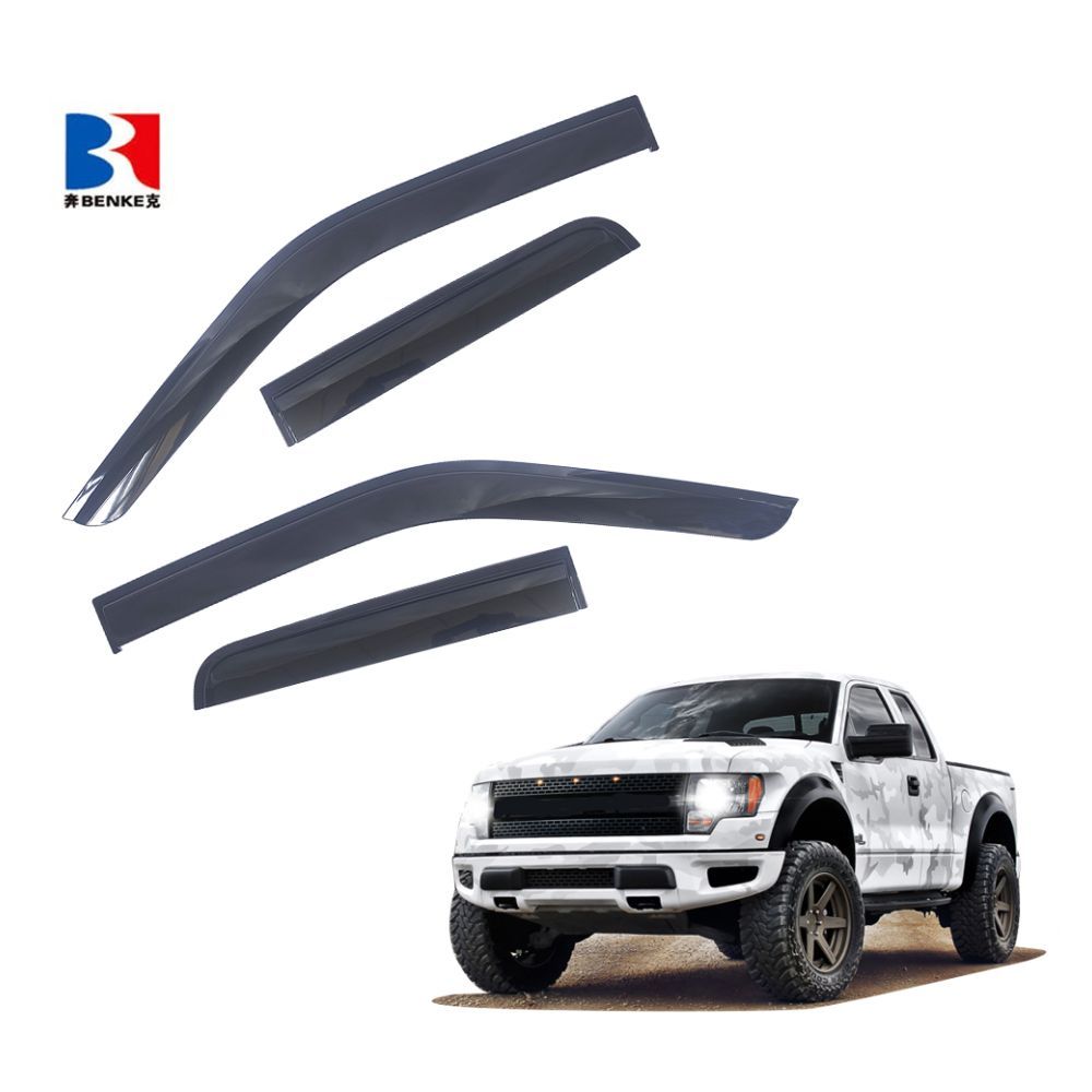 Premium-คุณภาพสูงรถDeflectorสําหรับFord F150 1.5 ประตู 2022 Sun Visor Weather Shieldหน้าต่างVisor