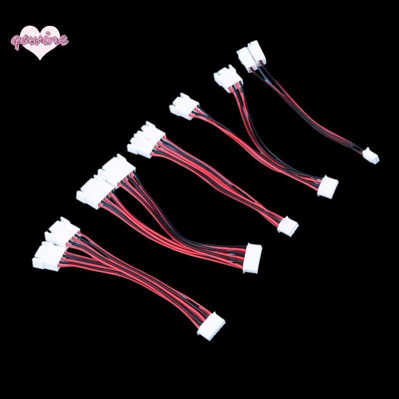 [qowine] XH2.54MM Y-Splitter Cable Male To 2 Female Connector 26AWG สายไฟ 2/3/4/5/6 Pin Splitter Cab