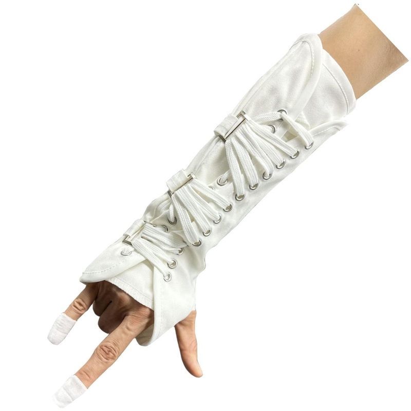 Michael Jackson Gloves Pure Cotton BAD White Gold Black Performance เลียนแบบยืดประสิทธิภาพ Live Danc
