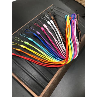 สายถักกลม หน่วยละ5เส้น 14สี ส่งด่วน สายคล้องคอ / สายคล้องโทรศัพท์ 40 ซม. คุณภาพดี