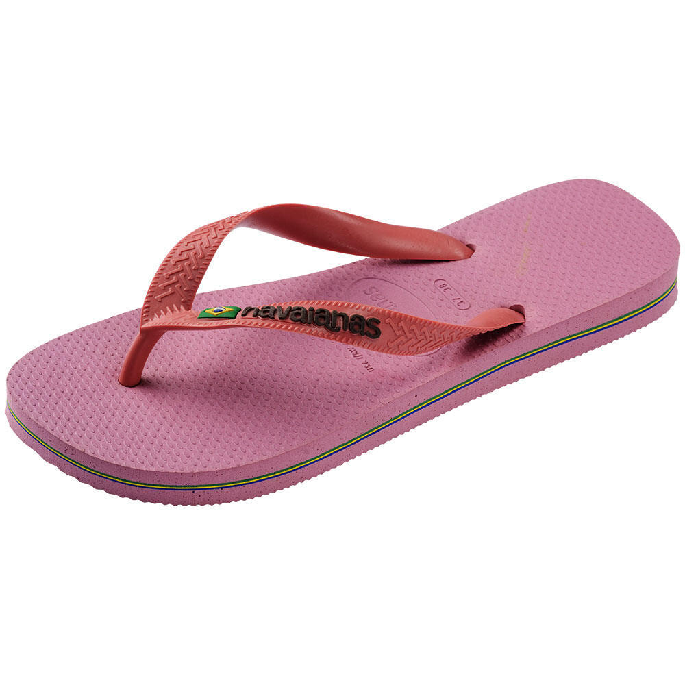 HAVAIANAS شبشب Brasil Logo — وردي — صورة 6