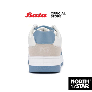 Bata บาจา North Star รองเท้าผ้าใบสนีคเกอร์แบบผูกเชือก สำหรับผู้ชาย รุ่น MAISY สีกรมท่า 8209093 สีขาว 8201093