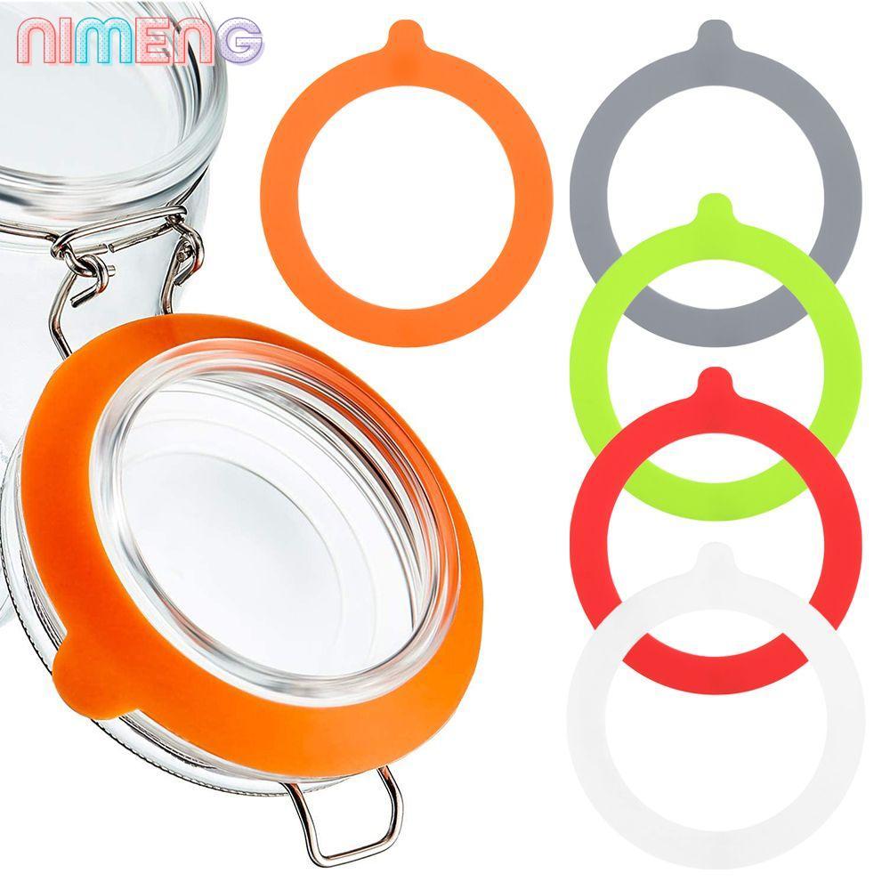 NIMENG ซิลิโคนซีล O แหวนยางซีลจัดเก็บ Canning อุปกรณ์เสริมซีลยางแหวน