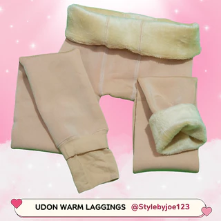 🔥เลกกิ้งบุขน ลุยหิมะ รุ่นกันหนาว-10c สีเนื้อ/นูด 300กรัม