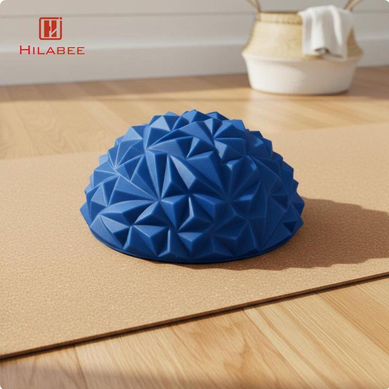 HILABEE เด็กนวด Ball Half Sphere PVC Sensory การออกกําลังกาย Ball สําหรับพิลาทิสการฝึกอบรมทางกายภาพแ