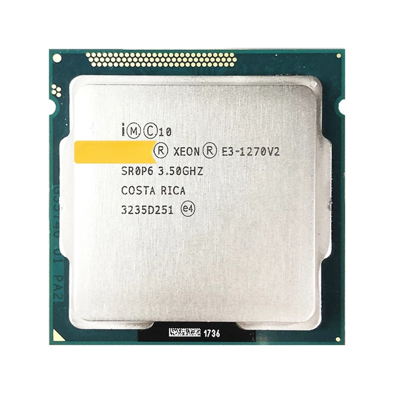 Xeon E3-270 v2 E3 1270v2 E3 1270 v2 3.5 G Quad-Core CPU โปรเซสเซอร์ 8M 69W LGA 1155 ใหม่ล่าสุด