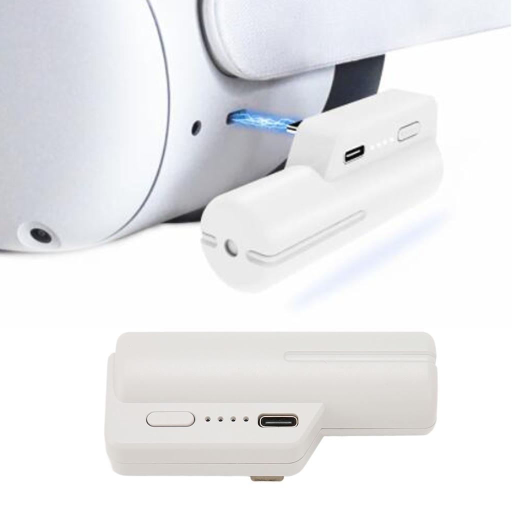 Generic Head Strap แบตเตอรี่แพ็ค 5000mAh ความจุขนาดใหญ่ VR Power Bank ขยายเวลาการเล่นเกมพร้อมการป้อง