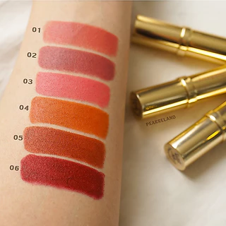 Goldberry Creammy Matte Lipstick โกลด์เบอร์รี่ ครีมมี่ แมทท์ ลิปสติก มี 6 เฉดสี พิกเม้นท์แน่นมีบำรุง ลิปแมท