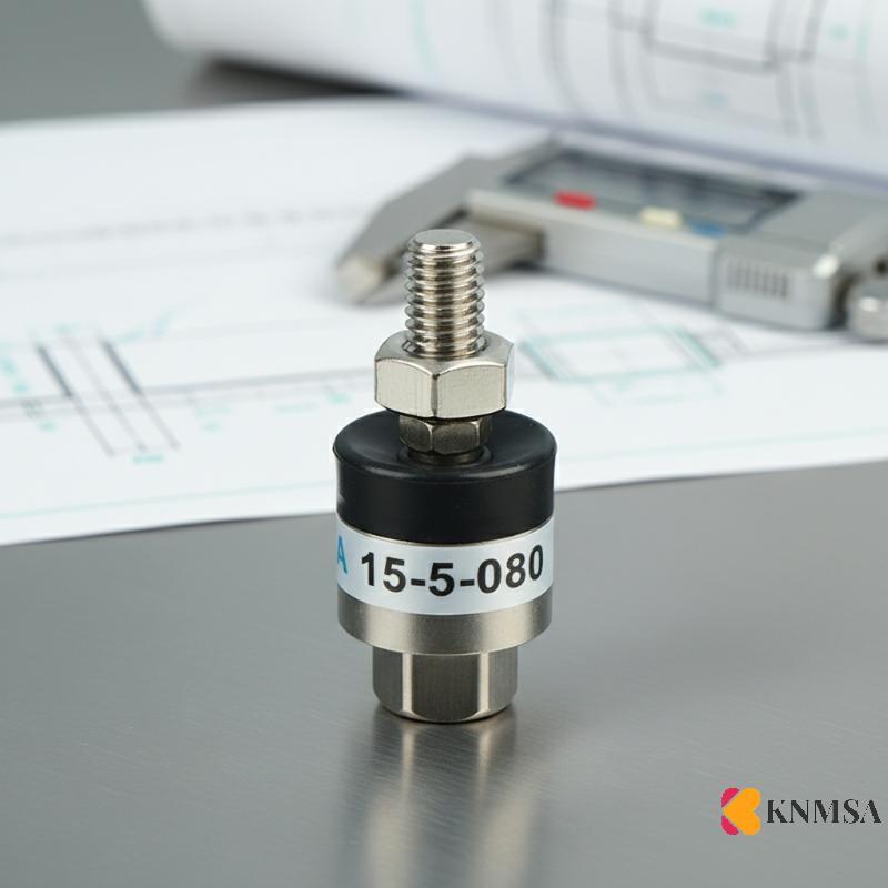 KNMSA] M4 0.7 M5 0.8 M6 1 Precision Floating Joint Universal Swing Coupler สําหรับ Pneumatic กระบอกอ
