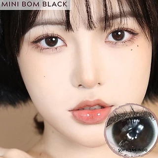 คอนแทคเลนส์🌈Mini Bom🌈 Black (Kitty Kawaii) ขนาดมินิ💖