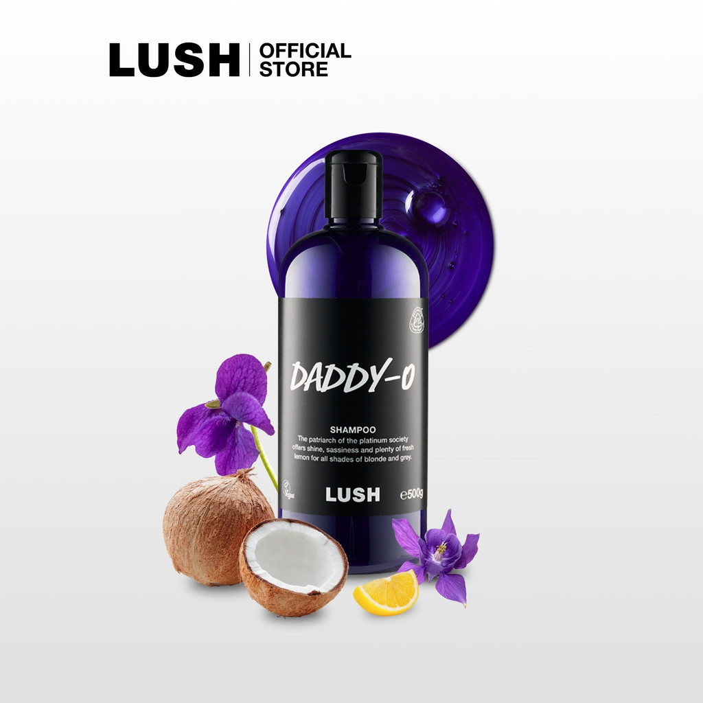 LUSH แชมพู แชมพูสีม่วง ยาสระผม ยาสระผมม่วง DADDY-O SHAMPOO